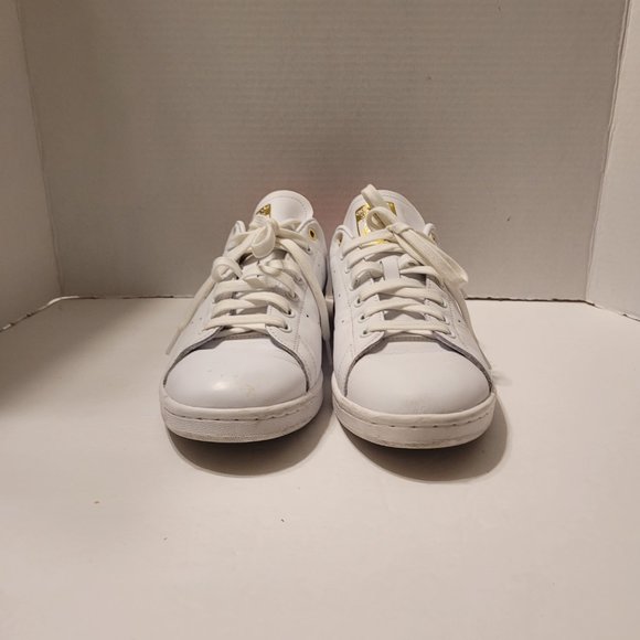 Adidas Stan Smith Sneaker White/Pink/Green/Blue/Yellow Lace up Closure Size 10 - Picture 9 of 13